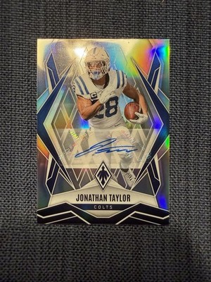 2025 Panini Phoenix Jonathan Taylor Silver Autographs /199