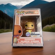 Funko Pop! Vinyl: Pokémon Charmander Soft Color Amazon Exclusive #455 + Case