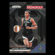 Jackie Young #WNBA15 2024 Panini Prizm Monopoly WNBA Las Vegas Aces Basketball