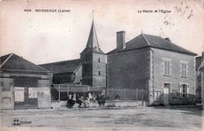 45* BOISSEAUX   mairie � eglise     RL60,0918