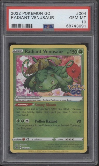 Radiant Venusaur #4 (Go (2016))