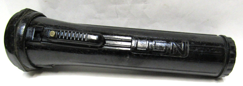 VTG WW2 U S N US Navy Permissible Stewart R. Browne Co Military Flashlight Works