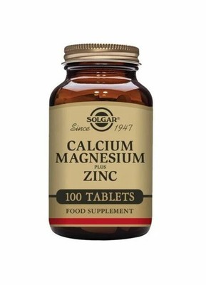 Solgar Calcium, Magnesium und Zink, 100 Tabletten