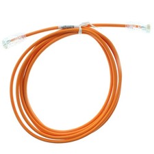 PANDUIT UTP28SP8BO/N CAT6 PERFORMANCE UTP PATCH CORD, 8-FEET, BRIGHT ORANGE