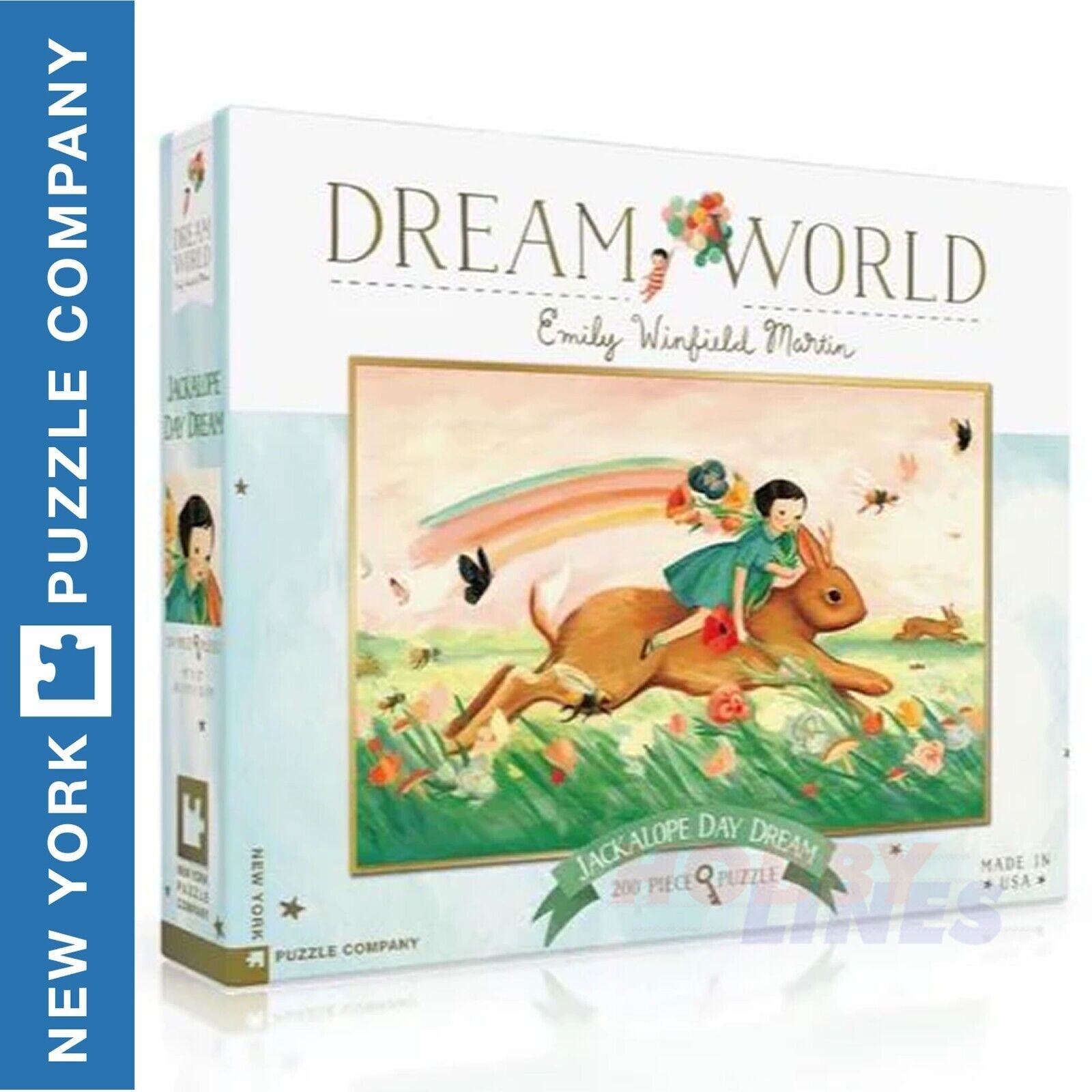 JACKALOPE DAY DREAM E Winfield Martin DREAM WORLD 200pc Jigsaw Puzzle NPZEM1882