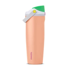 Owala FreeSip SWAY Stainless Steel Insulated Water Bottle, 30oz, Peachy Keen.