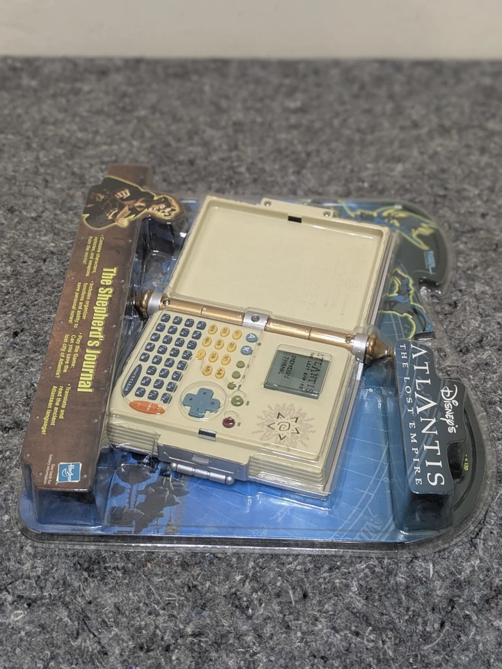 Disney Atlantis El Imperio Perdido Diario del Pastor Tiger Electronics ¡NUEVO SELLADO! Foto 3 de 4