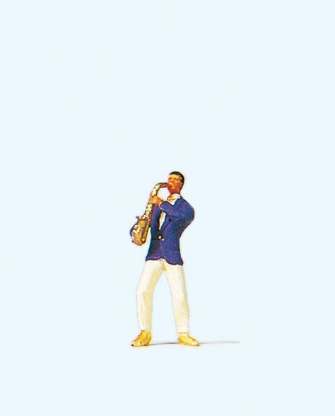 Saxophonist Figure HO/OO gauge Figures Preiser 29053