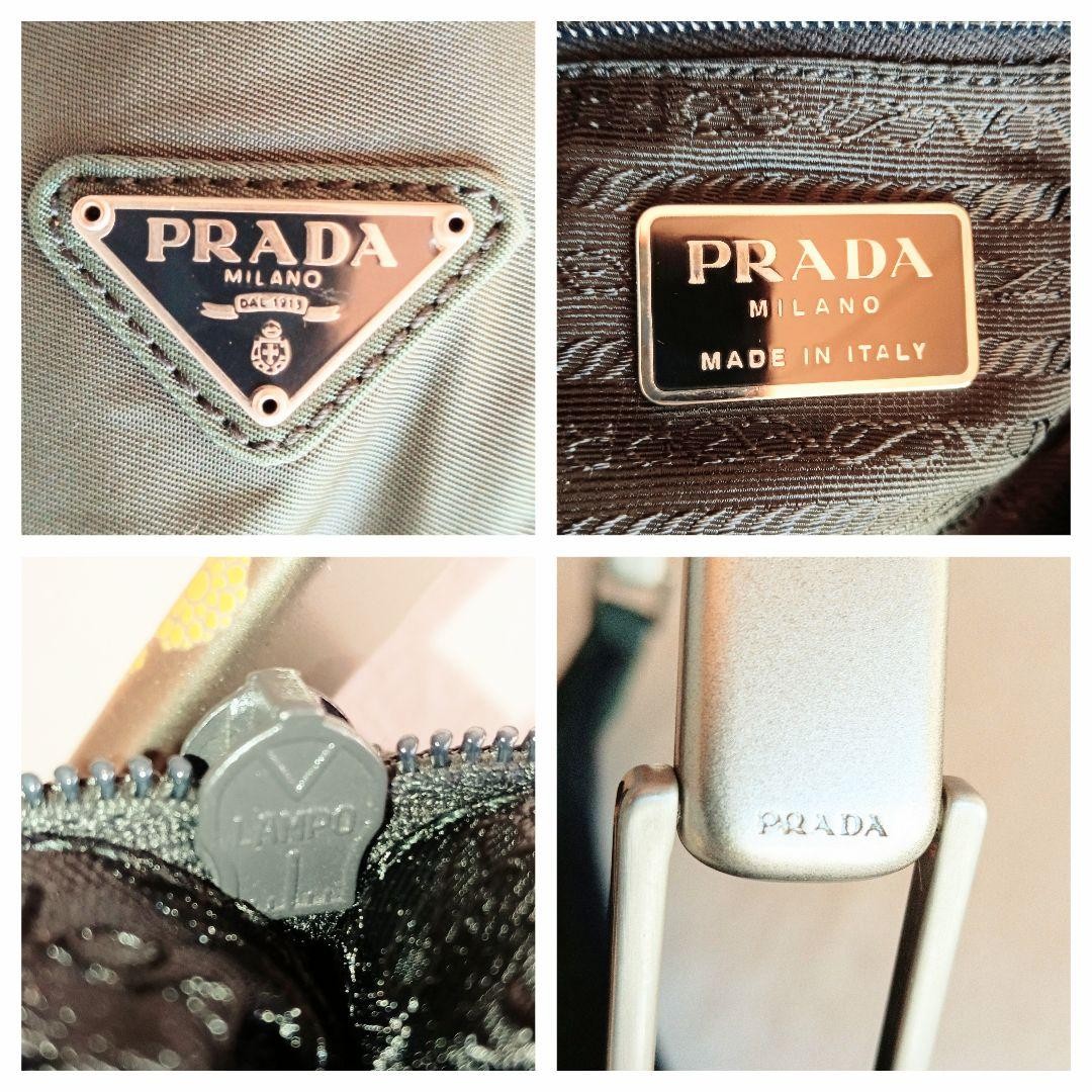 R*様 最終価格archive 90s PRADA nylonshoulderb PRADA Archive Vintage Nylon Shoulder Bag Olive Green Unisex