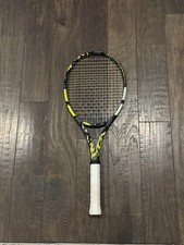 Babolat Pure Aero 98 Tennis Racquet - Grip 4 3/8 Grey/Yellow/White