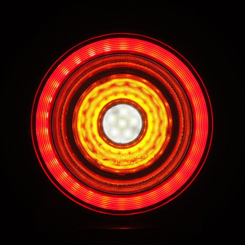 AlphaRex For 10-15 Ferrari 458 Nova-Series Prismatic LED Tail Lights Red Smoke