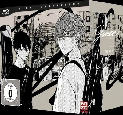 Given - Gesamtausgabe, 3 Blu-ray | Blu-ray Disc | Deutsch | 2024 | Crunchyroll