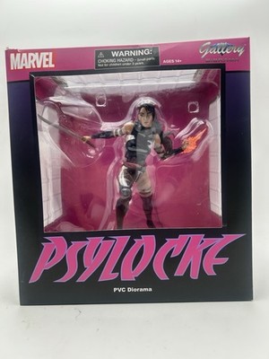 PSYLOCKE 10'' PVC DIORAMA  FIGURE STATUE MARVEL GALLERY 