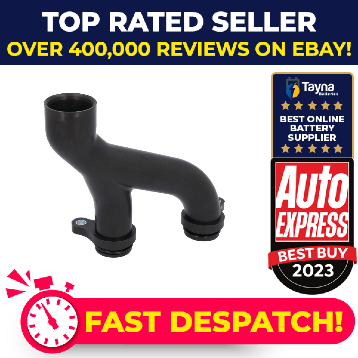 Coolant Pipe fits RANGE ROVER VELAR L560 5.0 2019 on LR092992 Febi Quality New