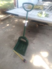 1) *New* "Titan"  Deep Poly Equestrian Scoop / Shovel. P-6984. 14x18x48. Green.