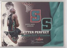 2004-05 Skybox Premium Fleer Buyback Materials 9/14 Stromile Swift 1hs9