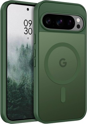 Google Pixel 9 Pro XL Case Translucent Matte Magnetic Slim Shockproof Cover, For