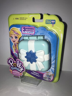 Polly Pocket Hidden Hideouts Micro Frosty Fairytale Playset Hidden Surprises New