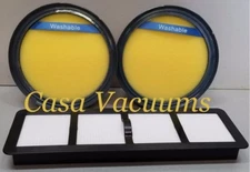 Filter set for Eureka 2 DCF25 & EF6 fits SuctionSeal, AirSpeed for 67600 & 69963