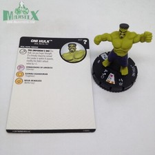 Heroclix Marvel What If set Oni Hulk 007 Common figure w/card