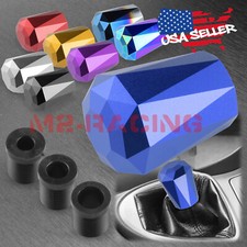 Universal Shift Knob Chrome Purple Aluminum Manual Stick Lever Stick Shifterjdm Universal Shift Knob Chrome Purple Aluminum Manual Stick Lever Stick Shifterjdm