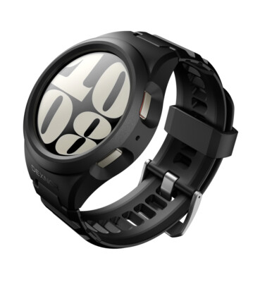 Dexnor for Samsung Galaxy Watch 6/6 Classic/Active 2 40mm 44mm Band Strap Case
