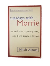 Tuesdays with Morrie by Albom, Mitch Hardback Book The Cheap Fast Free Post