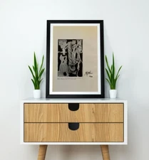 Joan Miró Original Hand-signed Lithograph with COA & Appraisal of $3,500