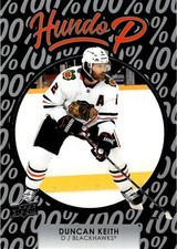 2021-22 Upper Deck Hundo P Duncan Keith Chicago Blackhawks #HP-13