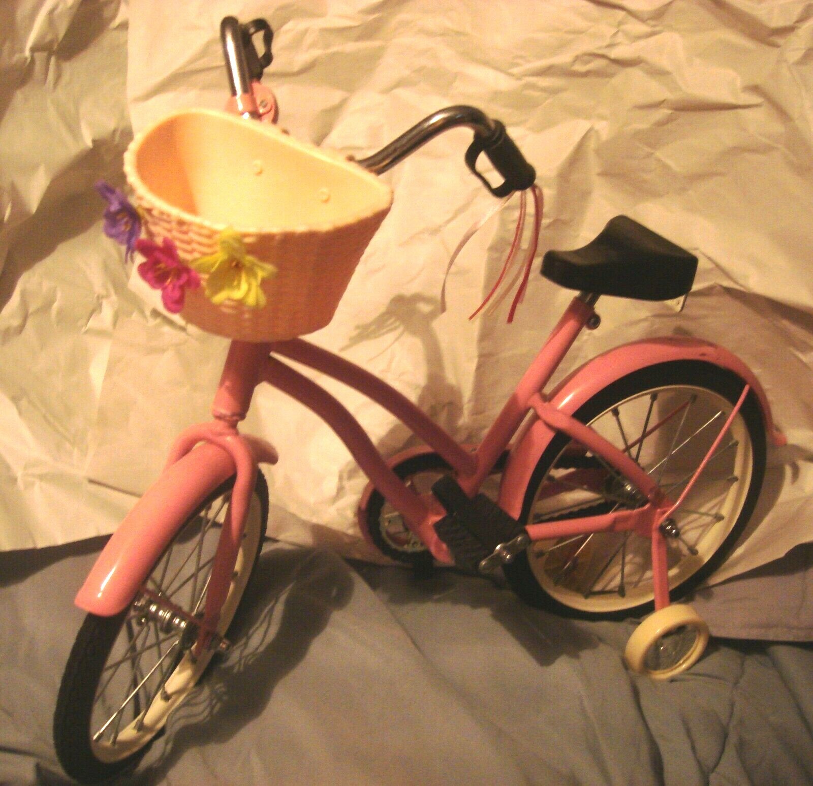 With Training Wheels And Basket