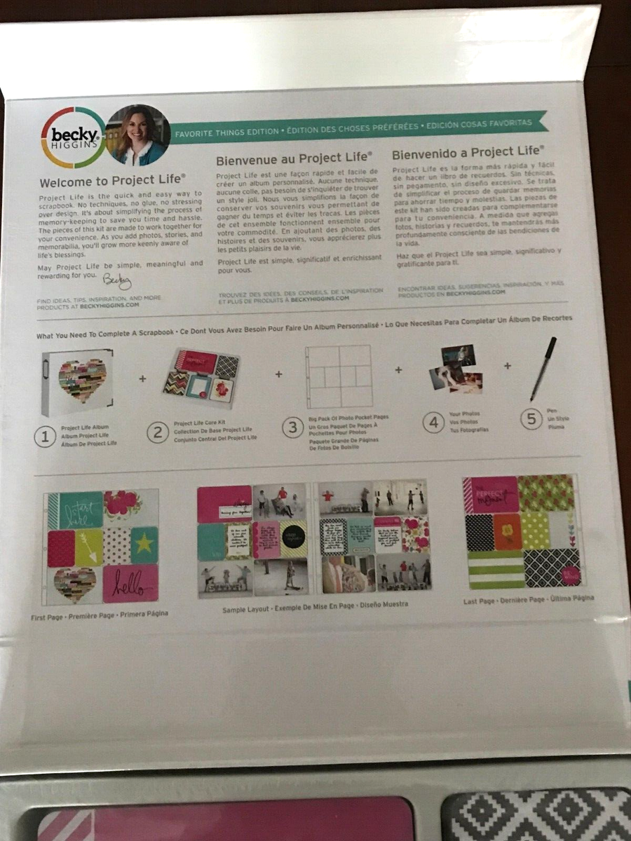 Project Life Core Kit Click Favorite Things Project Life Core Kit