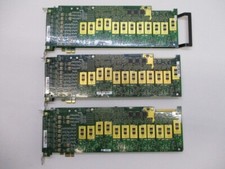 QTY 3 Anatel D/120JCT-LSE 6 Port Analog Fax Card / 2228-09-4364 UNTESTED 8-E2