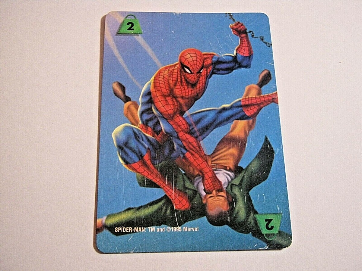 1995 Marvel Overpower Collectible Card Game Spider-man Card | eBay