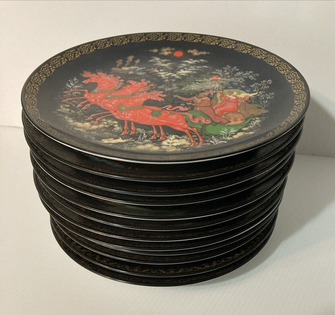 TIANEX Bradford Exchange Russian Legends Limited Edition Plates