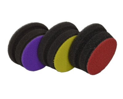 Koch Chemie 45x23mm Pads im Set Heavy Cut bis Micro Cut Polierschwamm klein