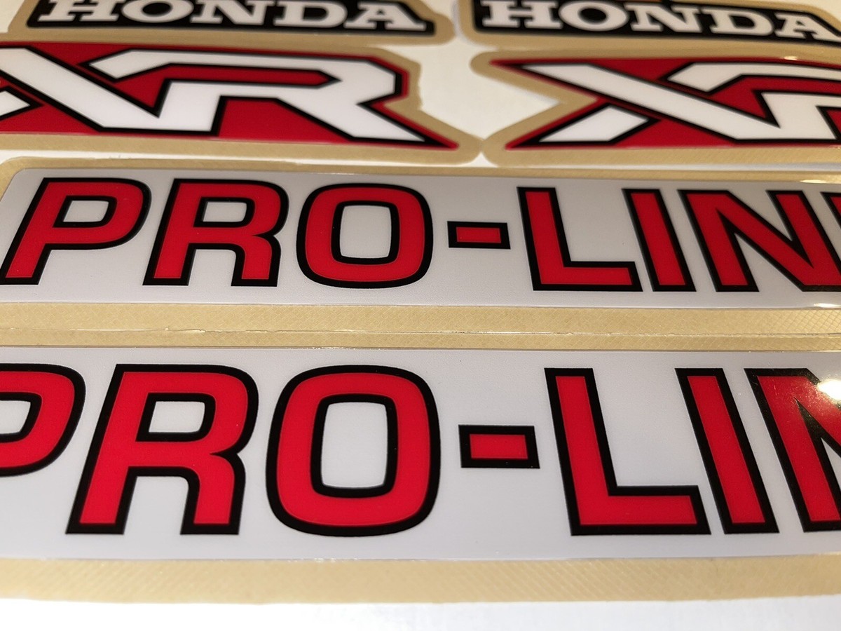 HONDA XR FILE ホンダXR ファイル 1980-1984 Honda XR500R XR250R Parts Manual Spares Catalog List