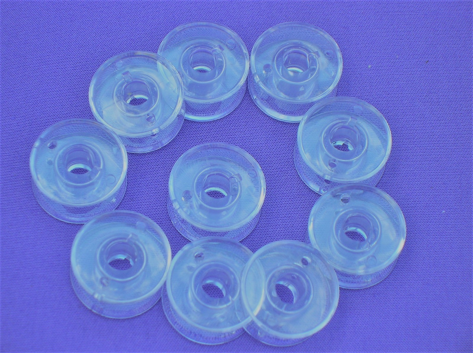 10 SEWING MACHINE BOBBINS TO FITS TOYOTA SP SERIES SUPER JEANS ECO #673546-AGA10