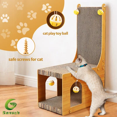 SENSCH Cat Tree Scratching Post Tower Condo Climbing Activity Centre Sisal Scratcher