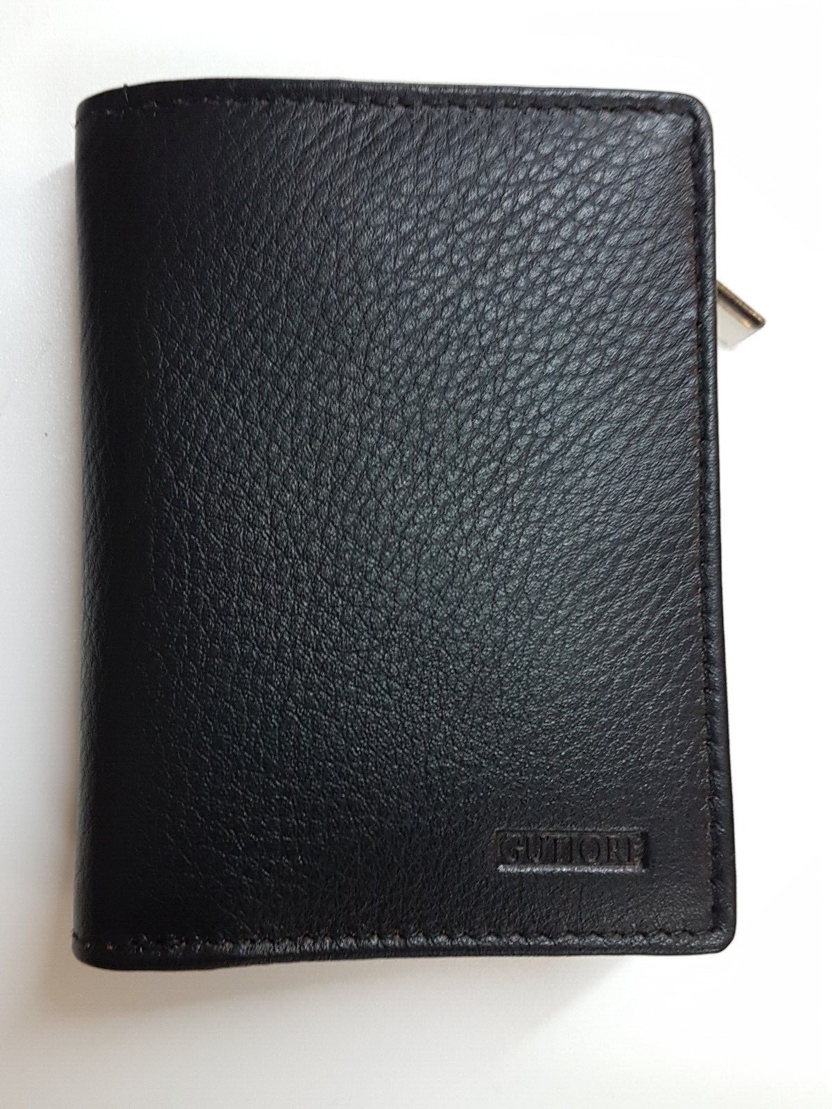 cartera billetera monedero proteccion RFID doble cremallera cierre clic Gutiore