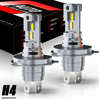 CHUSYYRAY H4 LED Headlight Bulbs Lamp Kit Hi Lo Beam For Nissan Cube 2009-2014