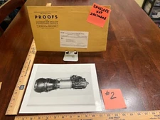 1960s PRATT AND WHITNEY ENGINE PROOF/PHOTO 8.5x11 (SOUTHERN N.E. TOPOGRAPHIC) #2