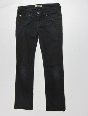 Women's Hudson Black W4022TCP Denim Wash Jeans Sz 25