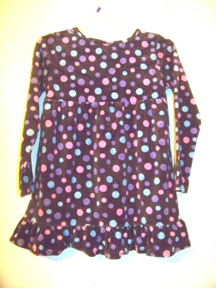 Vestido Flapdoodles Niñas Pequeñas Marrón Lunares Talla 6 Funciona Pequeño ¡¡EXCELENTE ESTADO USADO!!! Foto 2 de 2