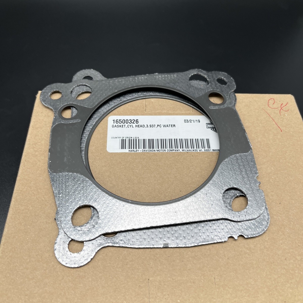 英　0326 TA@14.69 Harley-Davidson Cylinder Head Gaskets - Part