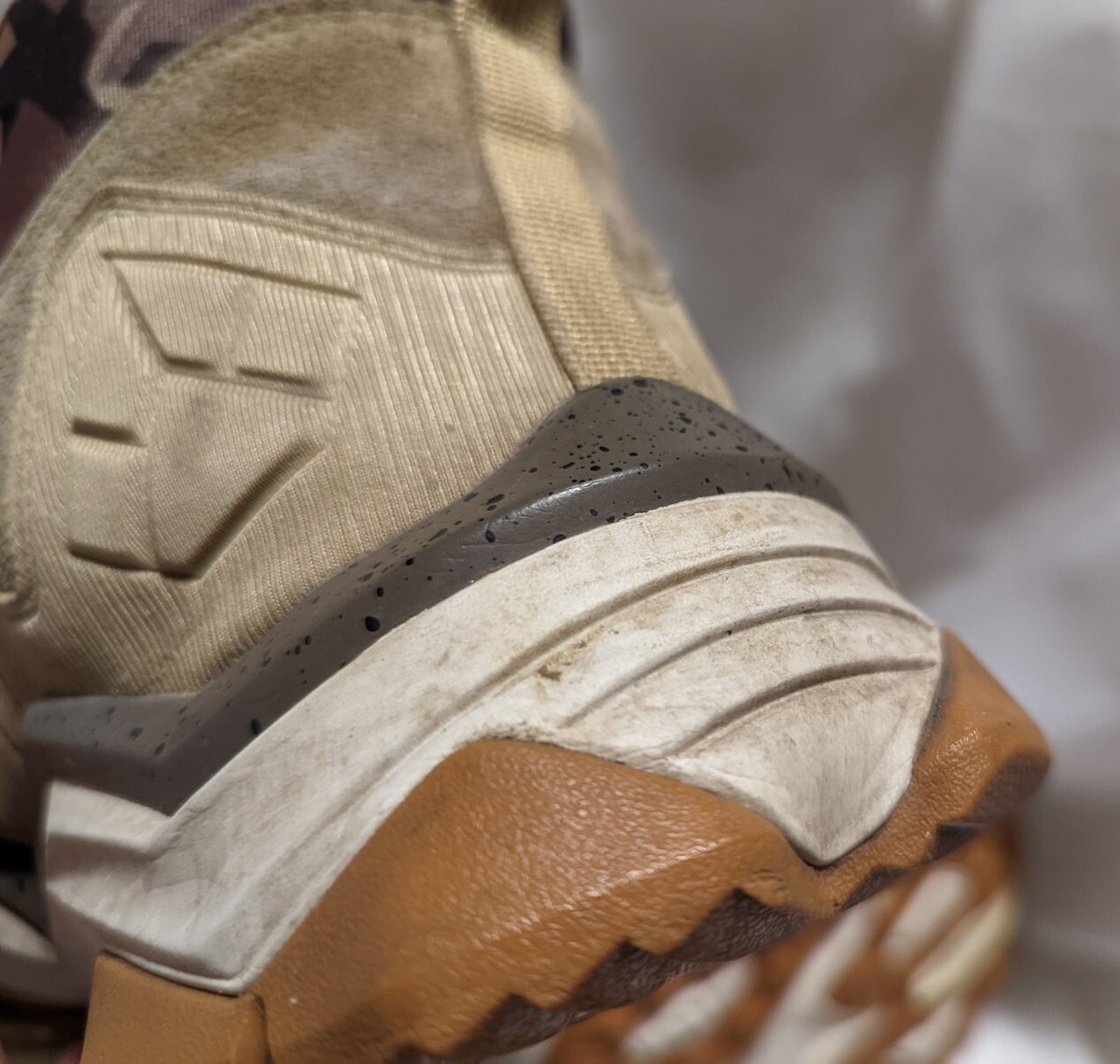 Rax Wild Wolf School Hiking Shoes Men Size 12 Tan High Top Lace Up Hiking Boots Rax Mens 11 Brown Wild WolfSchool Mid Venture Shoes Outdoor  main image 3
