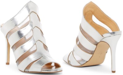 Daya by Zendaya SILVER METALLIC Norwell Caged Sandal Sz 10M - now $69.99