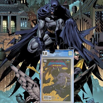 BATMAN and ROBIN #21 Tony Daniel 1:10 Variant CGC 9.8 (2011) DC Comics ...