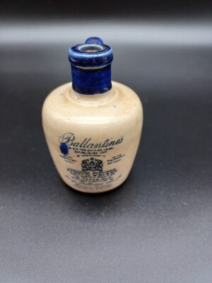 1930s Ballantine's 10 Year Old Liqueur Blended Scotch Whisky  50ml Jar EMPTY