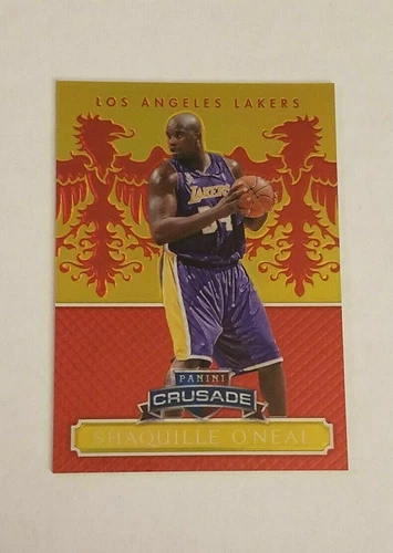 2014-15 Panini Excalibur Shaquille O'Neal Red Crusade Prizm /99