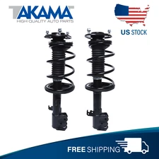 2 pcs TAKAMA Complete Front Strut Coil Spring For 09-12 TOYOTA COROLLA 2.4L